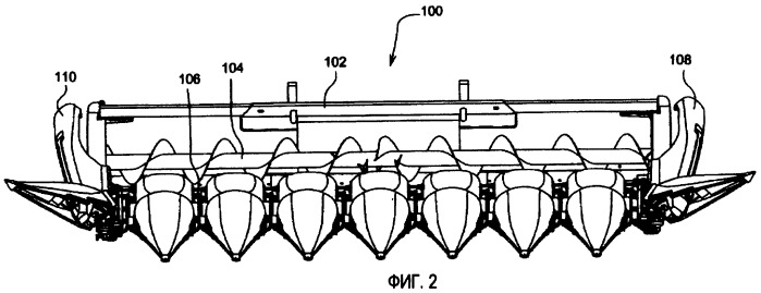 Откидной концевой отводной щиток кукурузоуборочной приставки к зерноуборочному комбайну (патент 2468564)