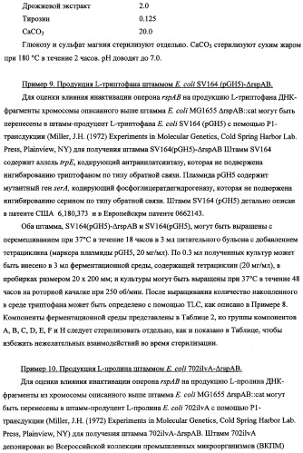 Способ получения l-треонина с использованием бактерии, принадлежащей к роду escherichia, в которой инактивирован оперон rspab (патент 2337961)