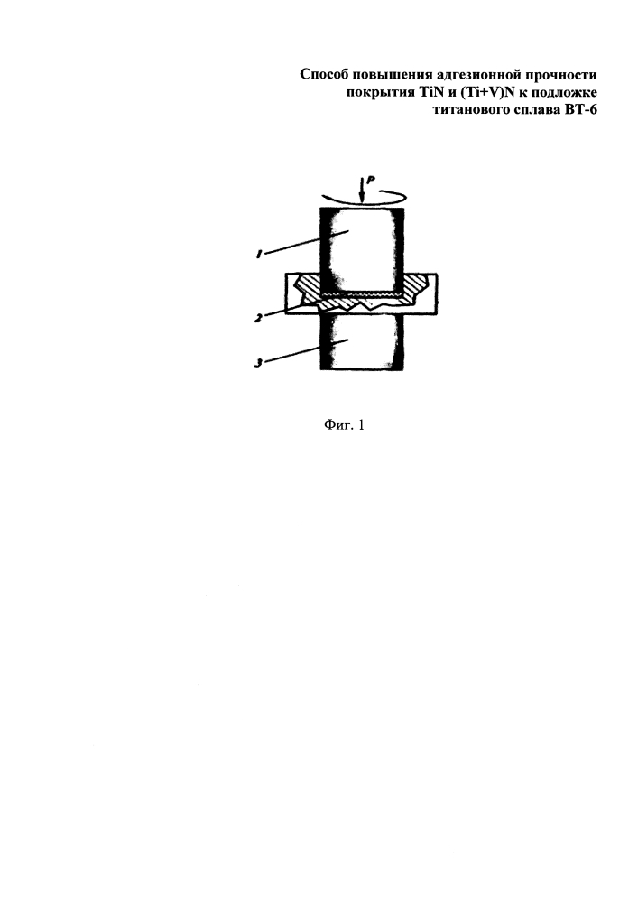Способ повышения адгезионной прочности покрытия tin и (ti+v)n к подложке титанового сплава вт-6 (патент 2628594)