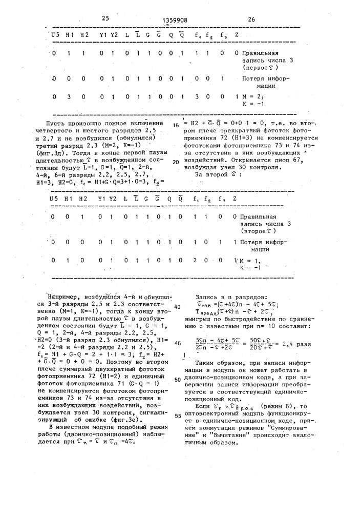 Оптоэлектронный модуль (патент 1359908)