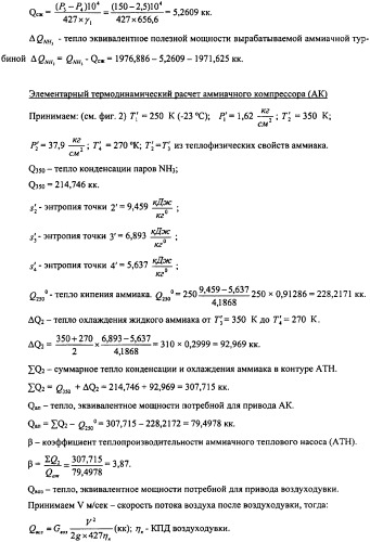 Аммиачный низкотемпературный экономичный двигатель и способ его работы (патент 2353781)