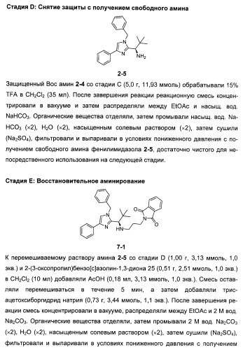 N-(1-(1-бензил-4-фенил-1н-имидазол-2-ил)-2,2-диметилпропил)бензамидные производные и родственные соединения в качестве ингибиторов кинезинового белка веретена (ksp) для лечения рака (патент 2427572)