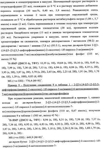 Производные фосфонооксихиназолина и их фармацевтическое применение (патент 2350611)