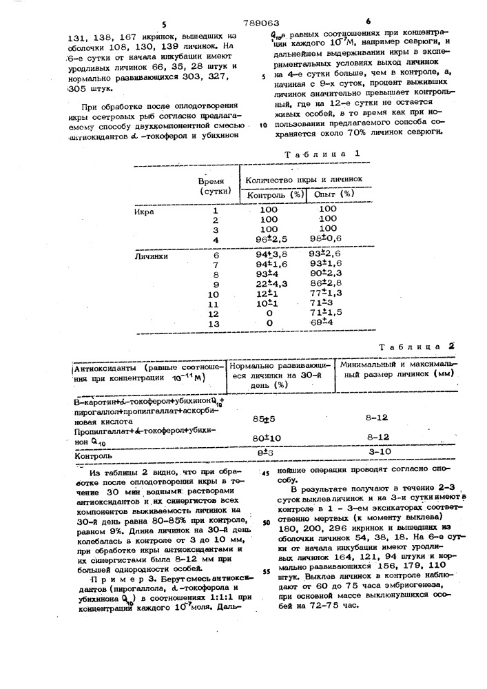 Способ повышения жизнестойкости оплодотворенной икры рыб (патент 789063)