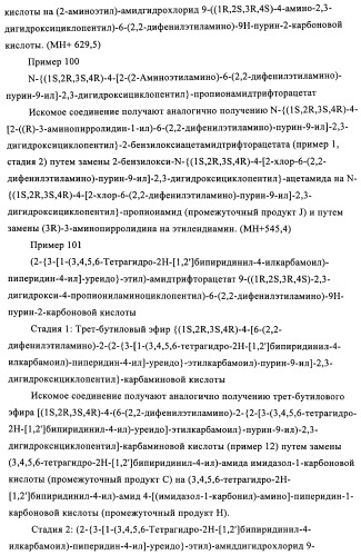 Производные пурина, предназначенные для применения в качестве агонистов аденозинового рецептора а2а (патент 2457209)