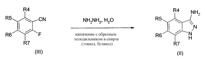 Производные аминоиндазолов в качестве лекарственных средств, способ их получения и содержащие их фармацевтические композиции (патент 2345070)