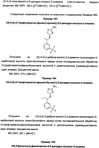 Новые 2-аминооксазолины в качестве лигандов taar1 для заболеваний цнс (патент 2473545)