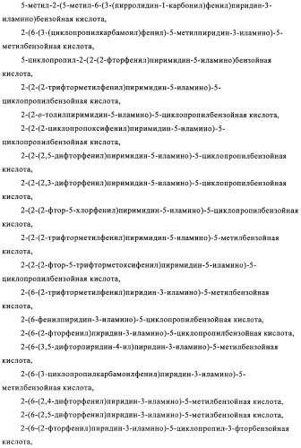 Производные азабифениламинобензойной кислоты в качестве ингибиторов dhodh (патент 2481334)