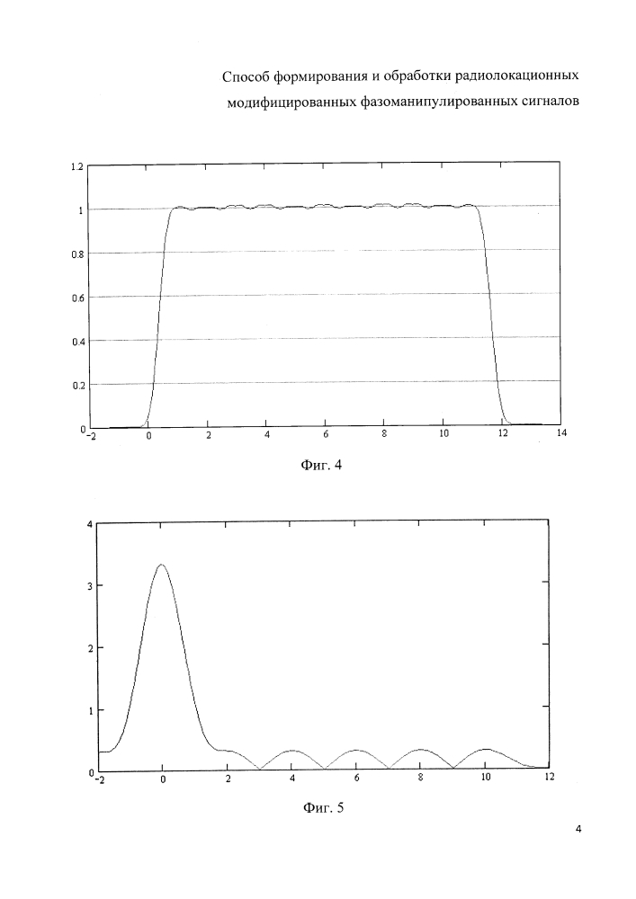 Способ формирования и обработки радиолокационных модифицированных фазоманипулированных сигналов (патент 2635875)