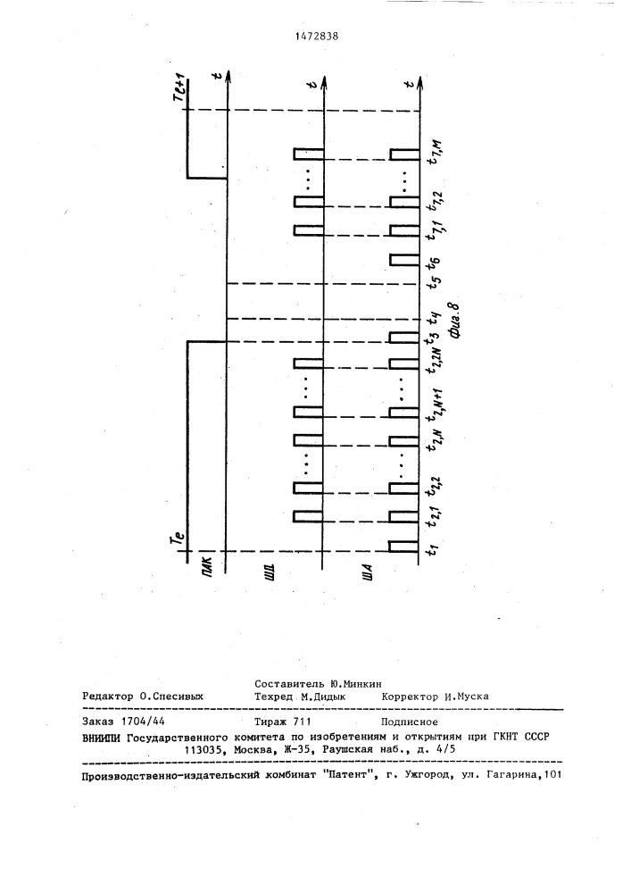 Измеритель несущей частоты радиосигналов (патент 1472838)