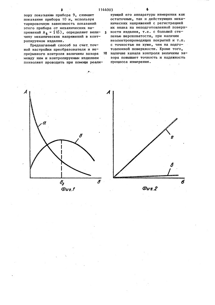 Способ измерения механических напряжений в ферромагнитных изделиях (патент 1144003)