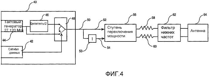 Модулятор электромагнитных сигналов, передаваемых системой бесконтактной передачи/приема (патент 2299468)