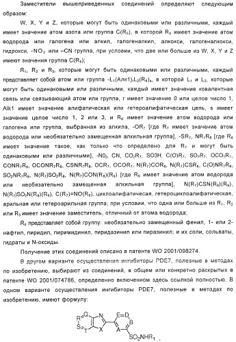 Использование ингибиторов pde7 для лечения нарушений движения (патент 2449790)