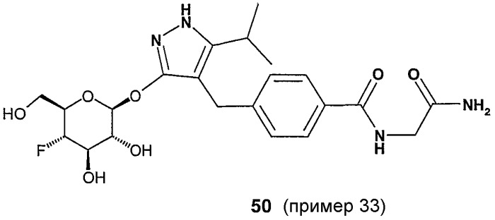 Новые фторгликозидные производные пиразолов, содержащее их лекарственное средство и их применение (патент 2370499)