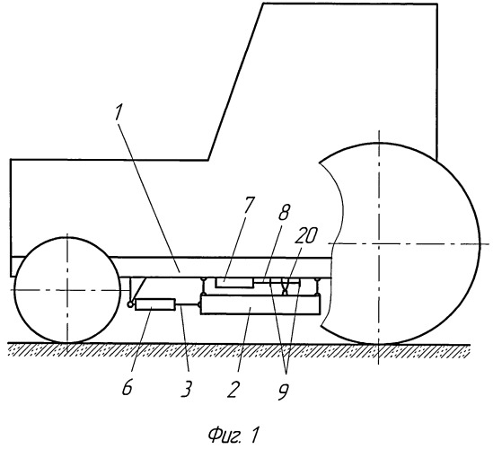Устройство для повышения проходимости колесной машины (патент 2484978)