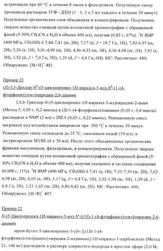 Производные пиразолиламинопиридина, пригодные в качестве ингибиторов киназы (патент 2415852)