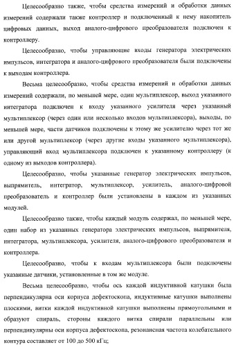 Внутритрубный дефектоскоп (варианты) и способ его применения (патент 2400738)