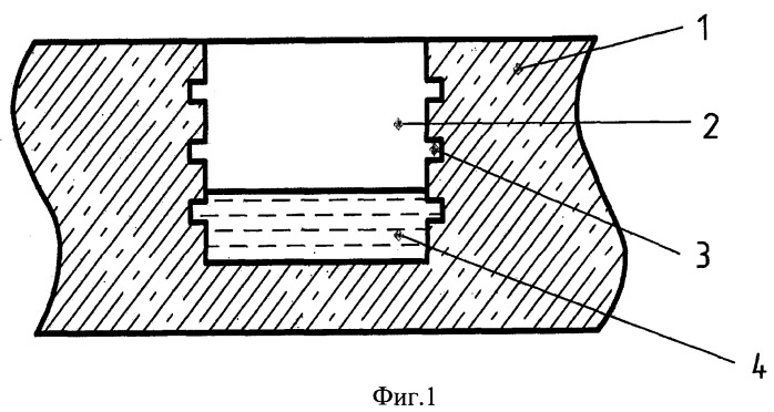 Способ закрепления подрельсовых элементов в бетонном основании пути (патент 2397284)