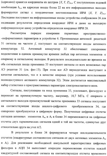 Способ и устройство определения координат источника радиоизлучения (патент 2327186)