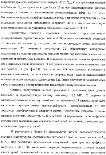 Способ и устройство определения координат источника радиоизлучения (патент 2327186)