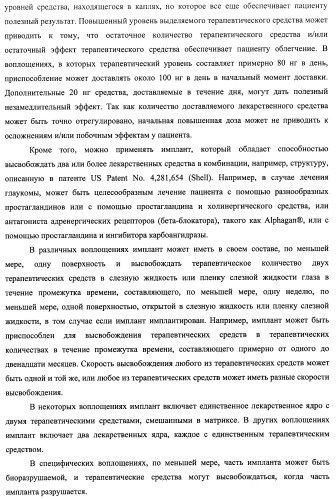 Лекарственные ядра для замедленного высвобождения терапевтических средств (патент 2478366)