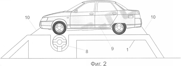 Стенд для силовых испытаний колесного транспортного средства (патент 2335753)