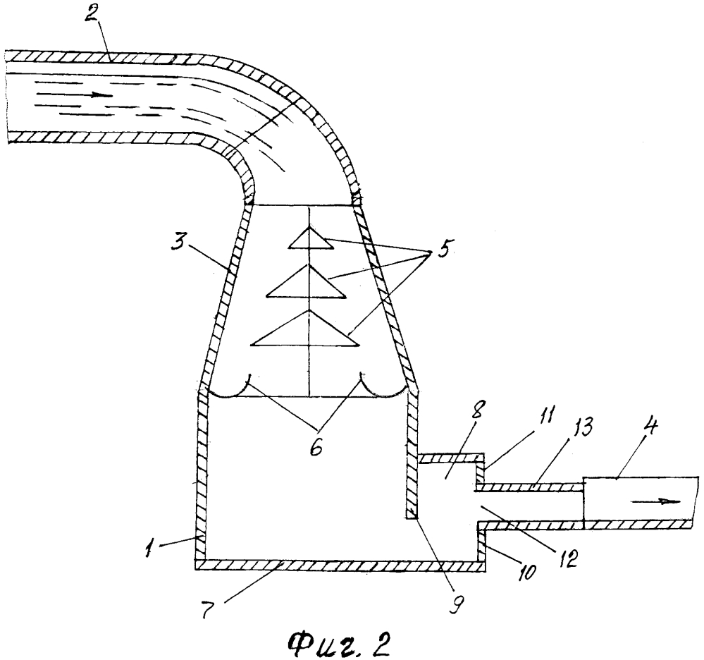 Устройство для гашения энергии водного потока (патент 2610126)