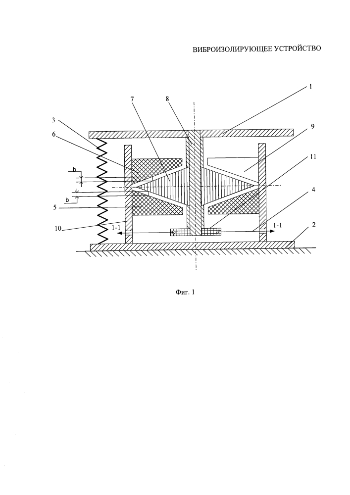 Виброизолирующее устройство (патент 2648512)