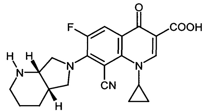 Лекарственные средства, содержащие фторхинолоны (патент 2527327)