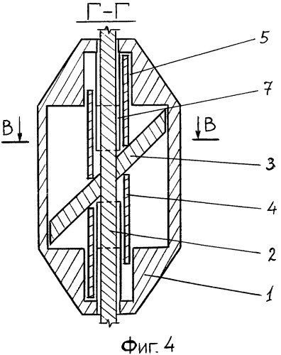 Объемная роторная машина (патент 2362882)