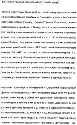 Замещенные (оксазолидинон-5-ил-метил)-2-тиофен-карбоксамиды и их применение в сфере свертывания крови (патент 2481344)