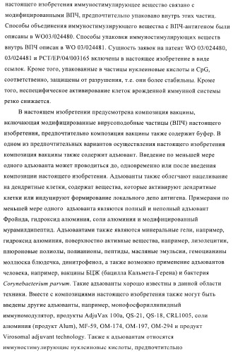 Вирусоподобные частицы, включающие гибридный белок белка оболочки бактериофага ар205 и антигенного полипептида (патент 2409667)