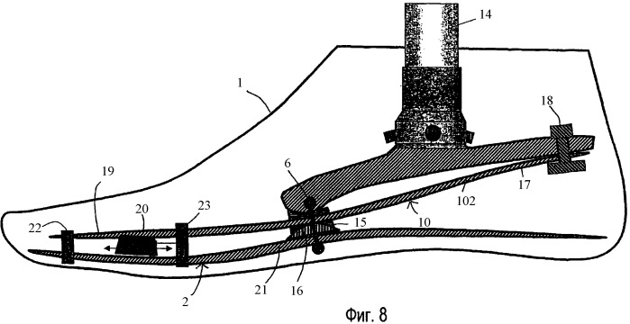 Искусственная стопа и способ управления ее движением (патент 2419398)