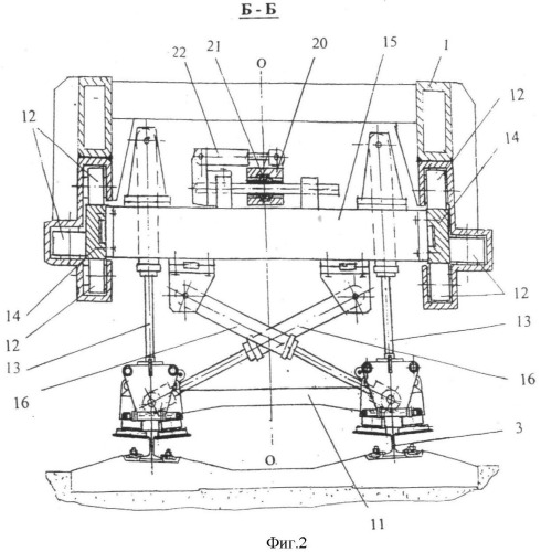 Выправочно-подбивочная машина (патент 2392366)