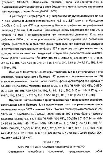 Соединения, представляющие собой алкинилфенильные производные, для лечения офтальмических заболеваний и расстройств (патент 2470910)
