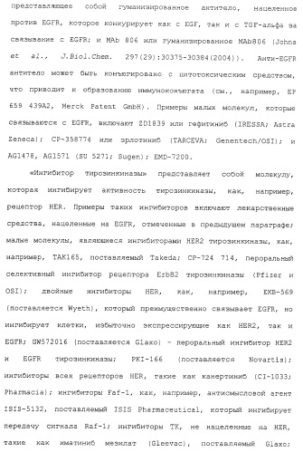 Продление времени до прогрессирования заболевания или продолжительности жизни у онкологических больных с применением ингибиторов димеризации her (патент 2404806)