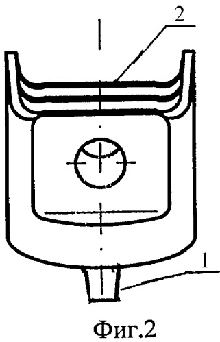 Устройство для получения отливки поршня (патент 2418651)