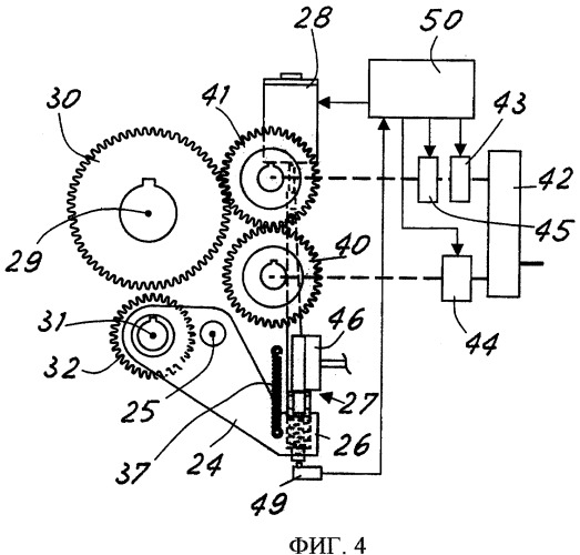Обвязывающая машина с усовершенствованным устройством вытягивания, отвода и натягивания ленты (патент 2347727)