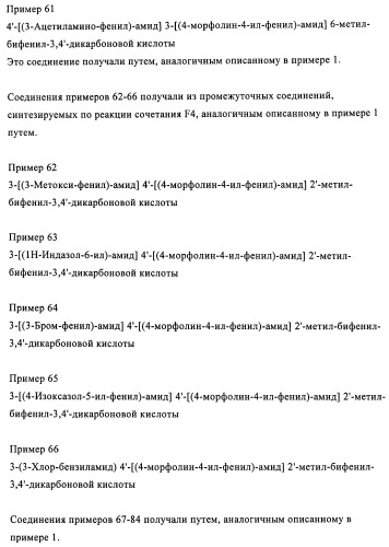 Бифенильные производные и их применение при лечении гепатита с (патент 2452729)