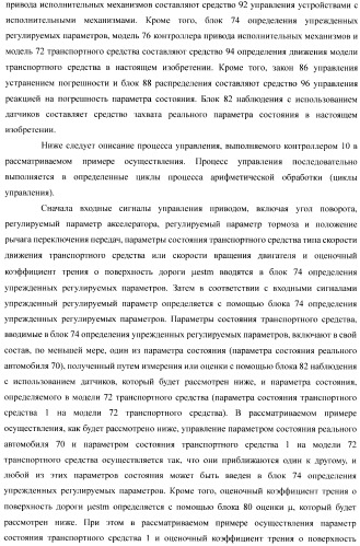 Устройство управления для транспортного средства (патент 2389625)