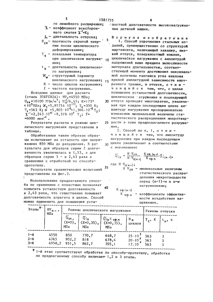 Способ упрочнения стальных изделий (патент 1581755)