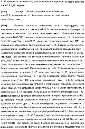 Антитела против интерлейкина-13 человека и их применение (патент 2427589)