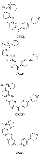 Би-арил-мета-пиримидиновые ингибиторы киназы (патент 2448959)