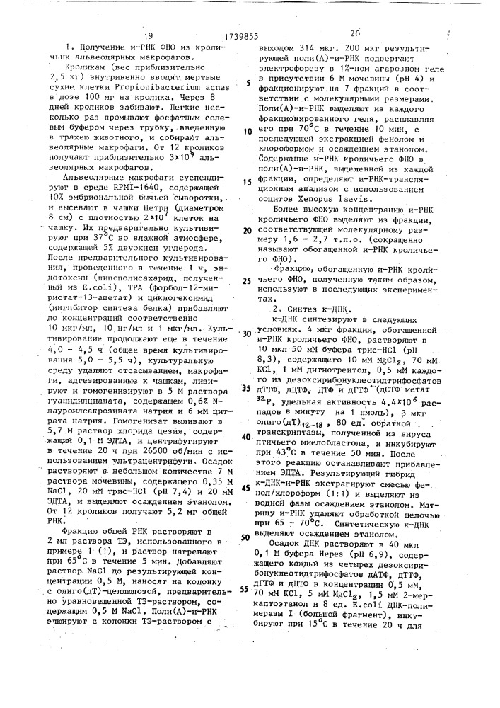 Способ получения полипептида, обладающего активностью фактора некроза опухоли человека (патент 1739855)