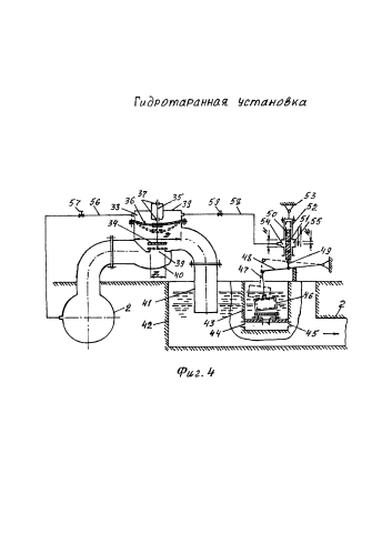 Гидротаранная установка (патент 2574195)