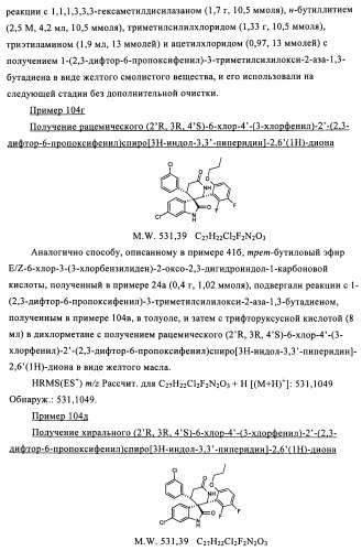 Производные спироиндолинона (патент 2435771)