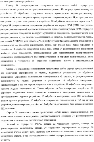 Устройство воспроизведения содержания, способы и программы управления воспроизведением содержания (патент 2310908)