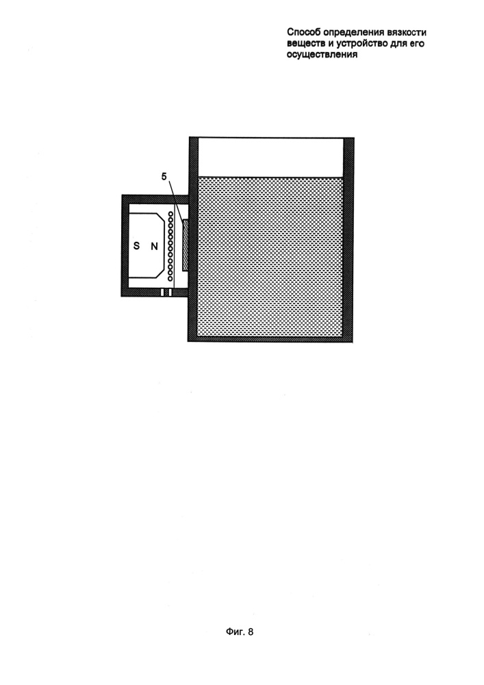 Способ определения вязкости веществ и устройство для его осуществления (патент 2649093)