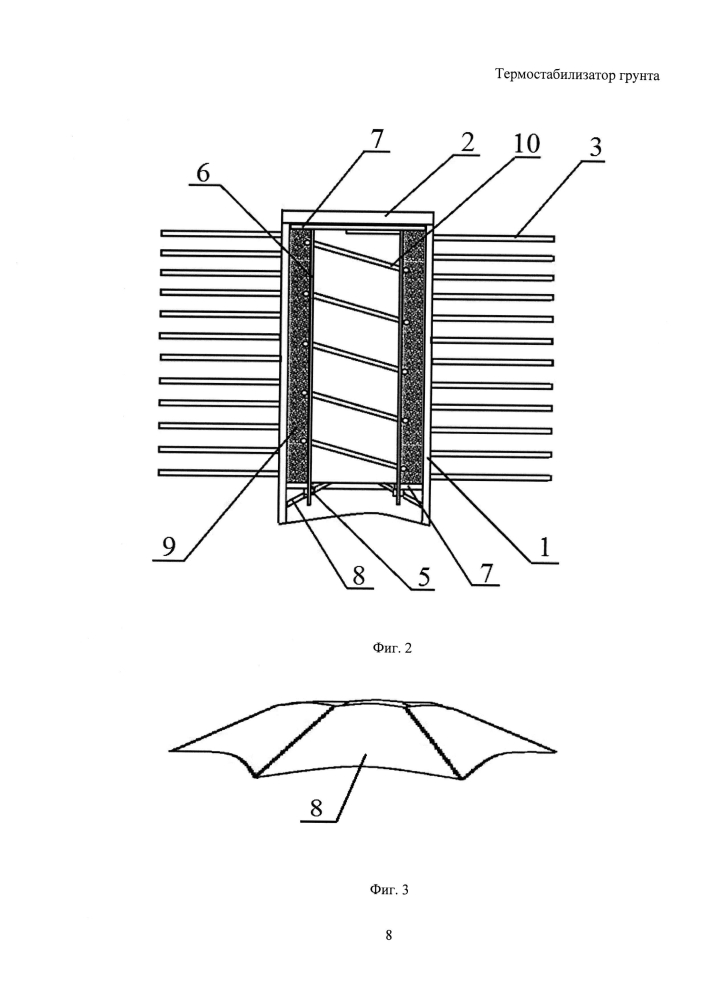 Термостабилизатор грунта (патент 2597010)
