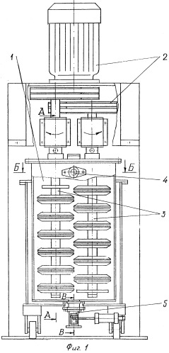 Бисерный двухроторный измельчитель (патент 2299874)